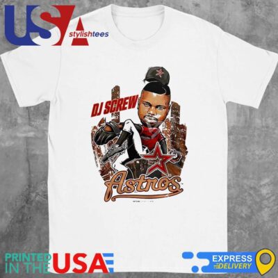 Houston Astros Baseball Debut New Dj Screw Merch 2024 Shirt
