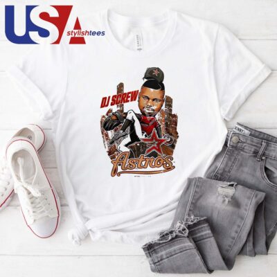 Houston Astros Baseball Debut New Dj Screw Merch 2024 T-shirt