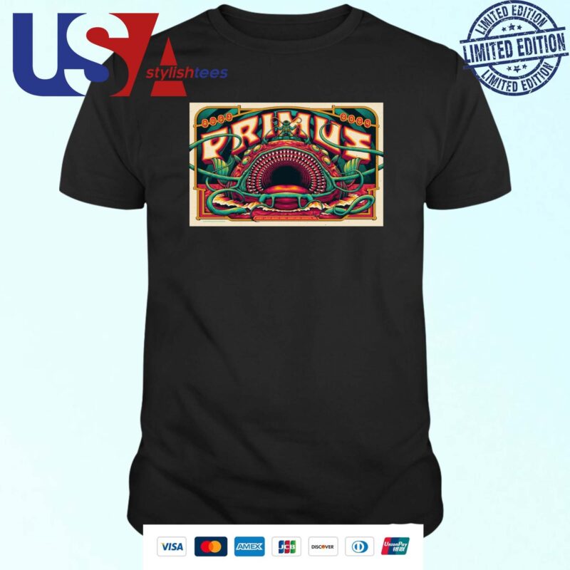 Primus Band Saint Louis Music Park, Maryland Heights, MO Aug 03 2024 T-shirt