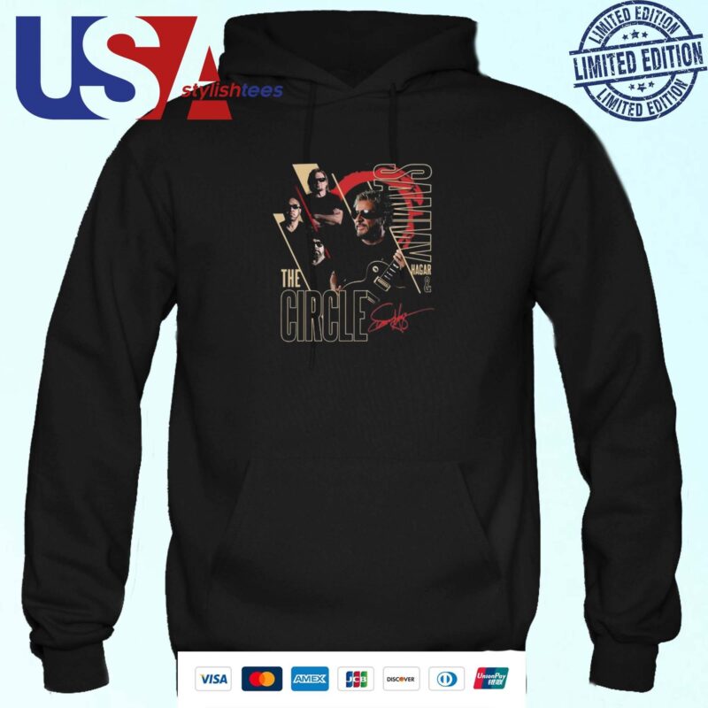 Sammy Hagar Red Rocker The Circle Band 2024 Hoodie