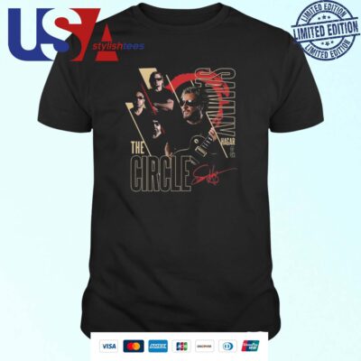 Sammy Hagar Red Rocker The Circle Band 2024 T-shirt