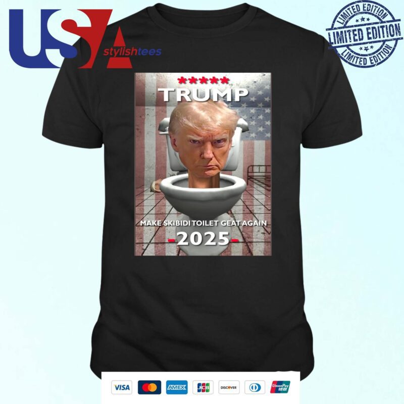 Trump Make Skibidi Toilet Great Again 2025 Shirt