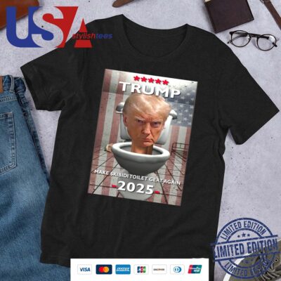Trump Make Skibidi Toilet Great Again 2025 Shirt