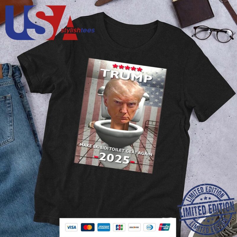 Trump Make Skibidi Toilet Great Again 2025 Shirt