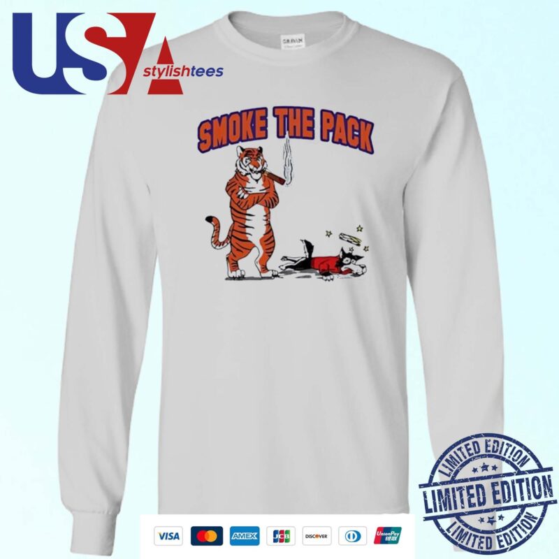 Smoke The Pack Clemson Tigers Beat Nc State Wolfpack Sweater