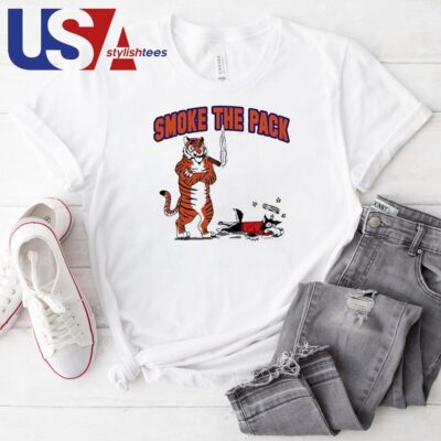 Smoke The Pack Clemson Tigers Beat Nc State Wolfpack T-shirt