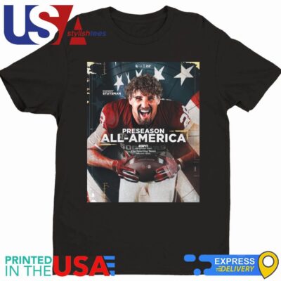 Oklahoma Football Danny Stutsman Is ESPN Preseason All-America Team And The Sporting News Preseason All-America 2nd Team Shirt