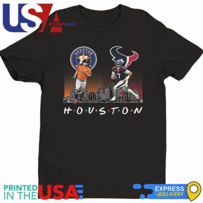 Houston Astros Baseball Houston Texans Football The Friends The Proud Signatures 2024 Shirt