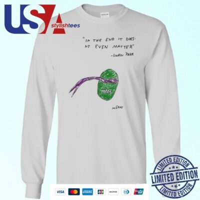Donatello In The End It Doesn't Even Matter Linkin Park Sweater