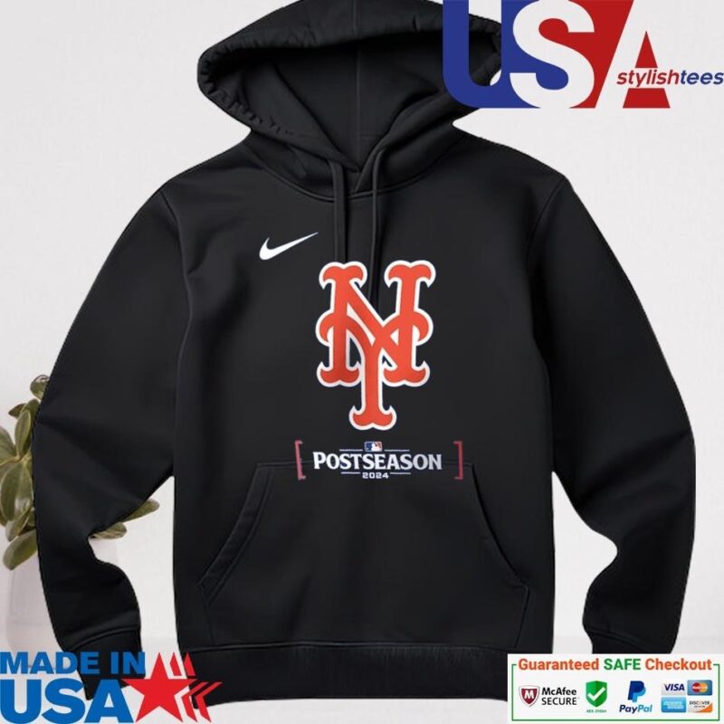 Official New York Mets Nike 2024 MLB Postseason Authentic Collection Legend hoodie