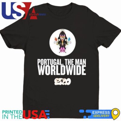 Portugal The Man Merch Portugal. The Man Worldwide T-Shirt