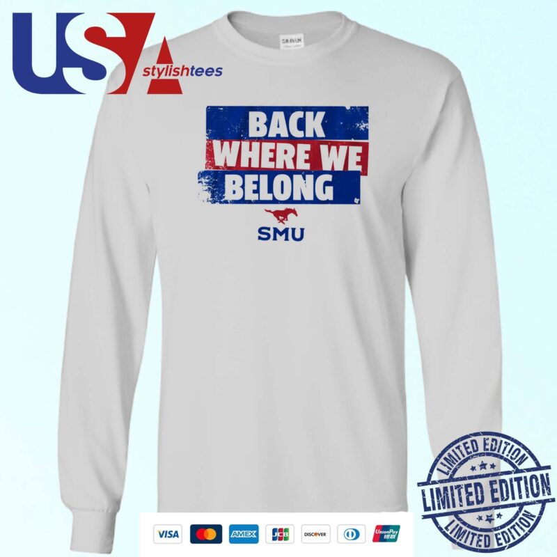 SMU Football Back Where We Belong Sweater