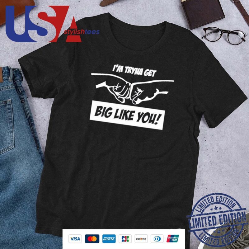 Official Dr. Mike Israetel I'm Tryna Get Big Like You Shirt
