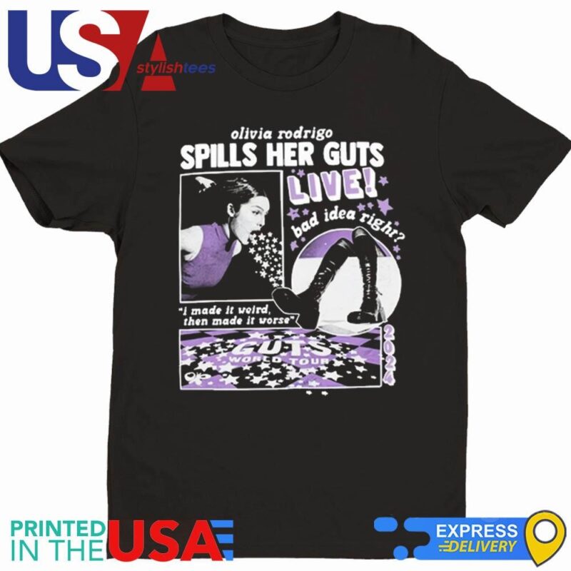 Olivia Rodrigo OR Spills Her GUTS Live Shirt
