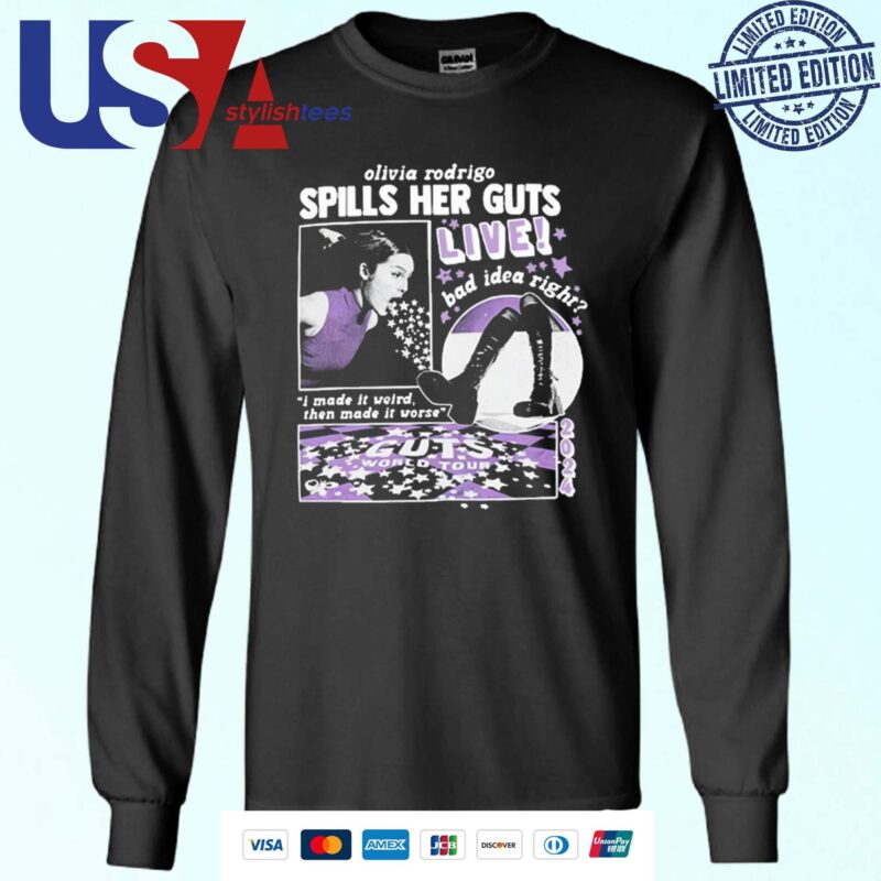 Olivia Rodrigo OR Spills Her GUTS Live Sweater