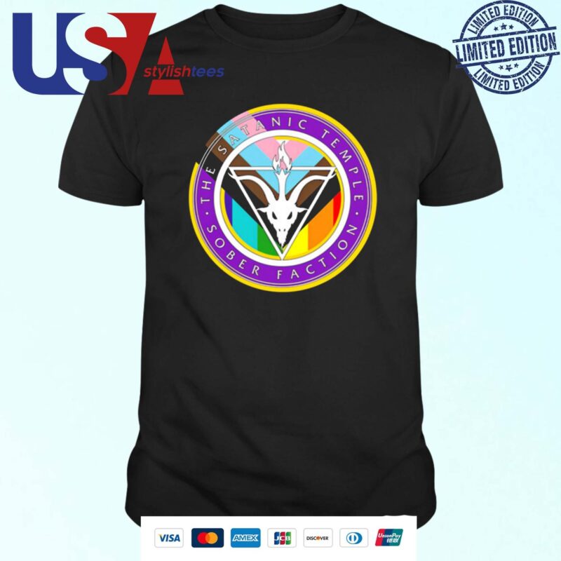 The Satanic Temple Sober Faction Pride Shirt