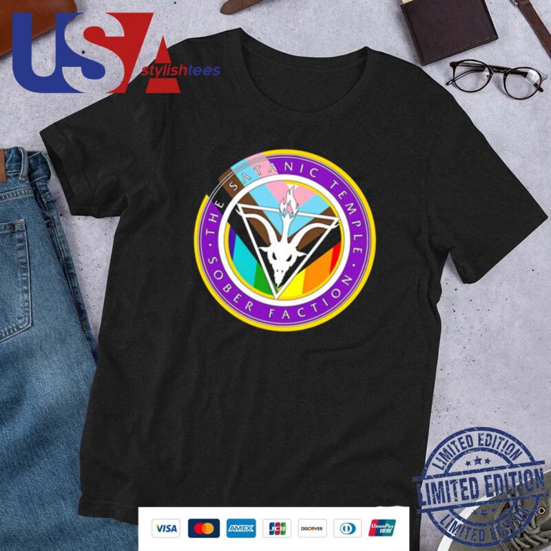 The Satanic Temple Sober Faction Pride Shirt