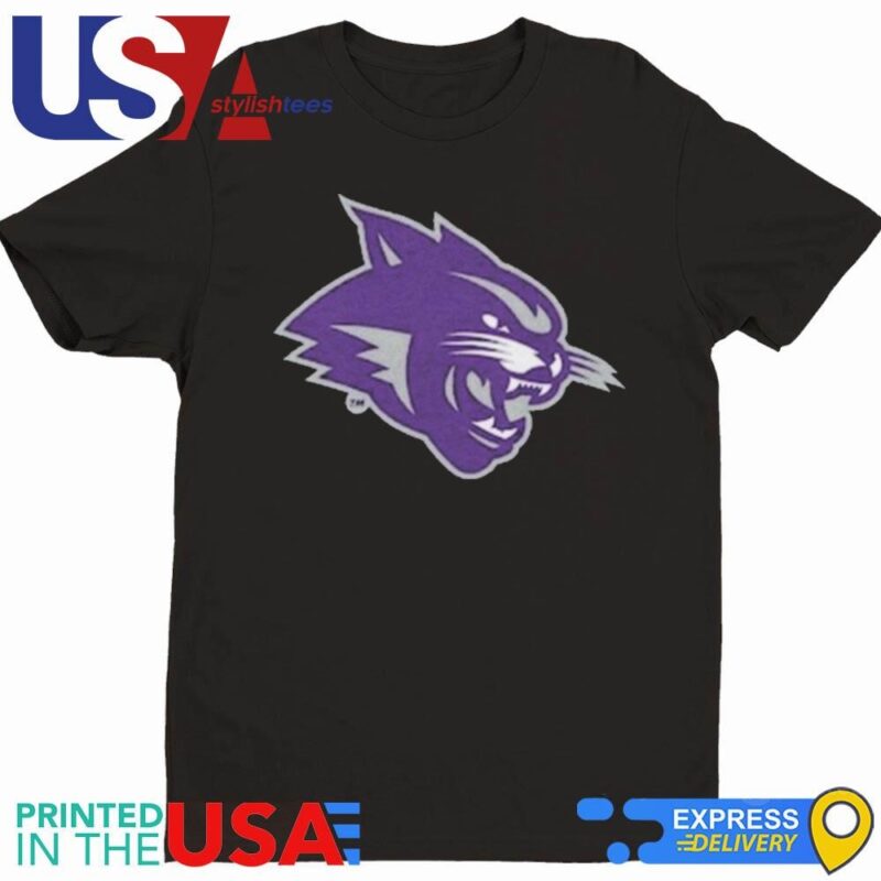 Newborn & Infant Chad & Jake Black Abilene Christian University Wildcats Mascot Logo Shirt