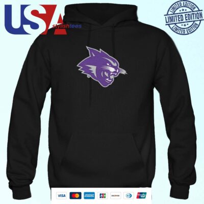 Newborn & Infant Chad & Jake Black Abilene Christian University Wildcats Mascot Logo Hoodie