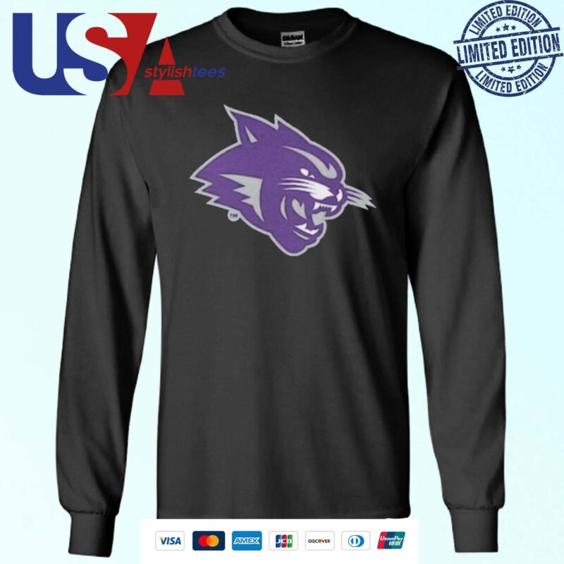 Newborn & Infant Chad & Jake Black Abilene Christian University Wildcats Mascot Logo Sweater
