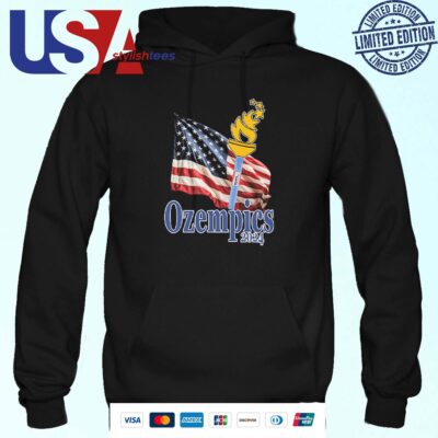 Ozempics 2024 Funny Olympics Hoodie