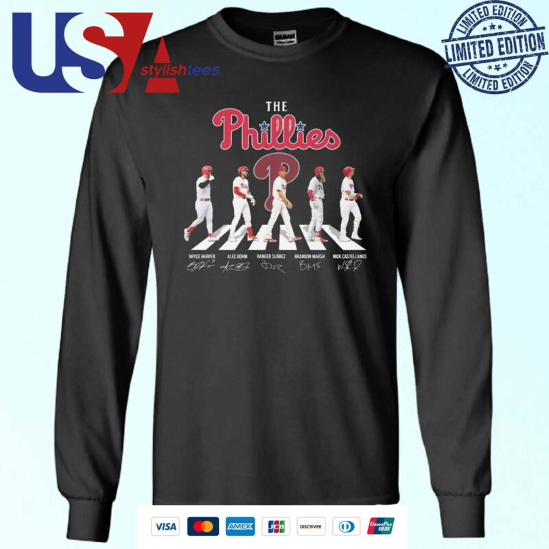 Philadelphia Phillies Bryce Harper Alec Bohm Ranger Suarez Baseball The Phillies Signatures Sweater