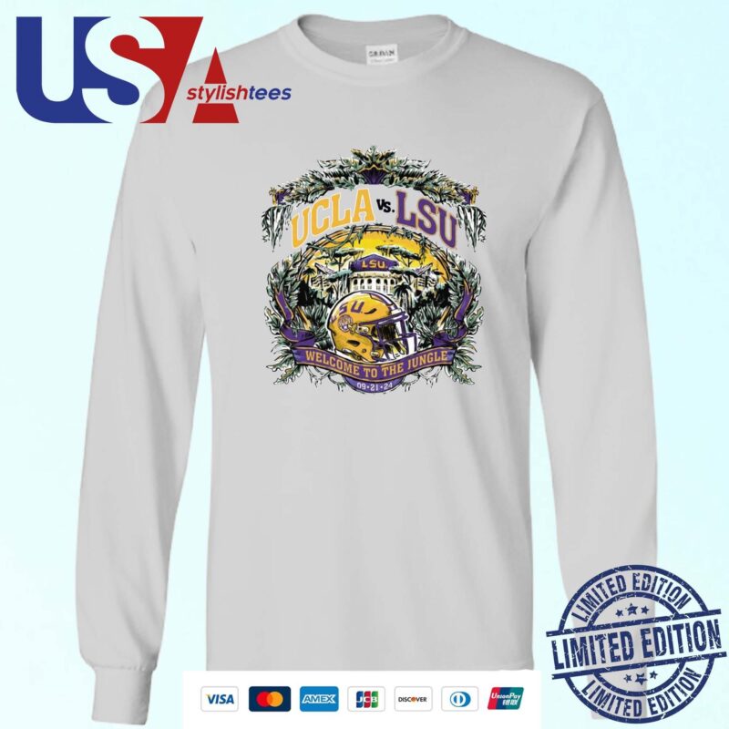 UCLA vs. LSU Game Day 2024 Welcome To The Jungle Sweater