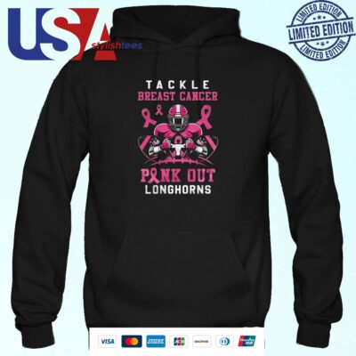 Texas Longhorns – Tackle Breast Cancer Hoodie
