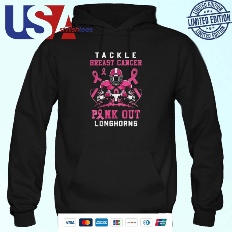 Texas Longhorns – Tackle Breast Cancer Hoodie