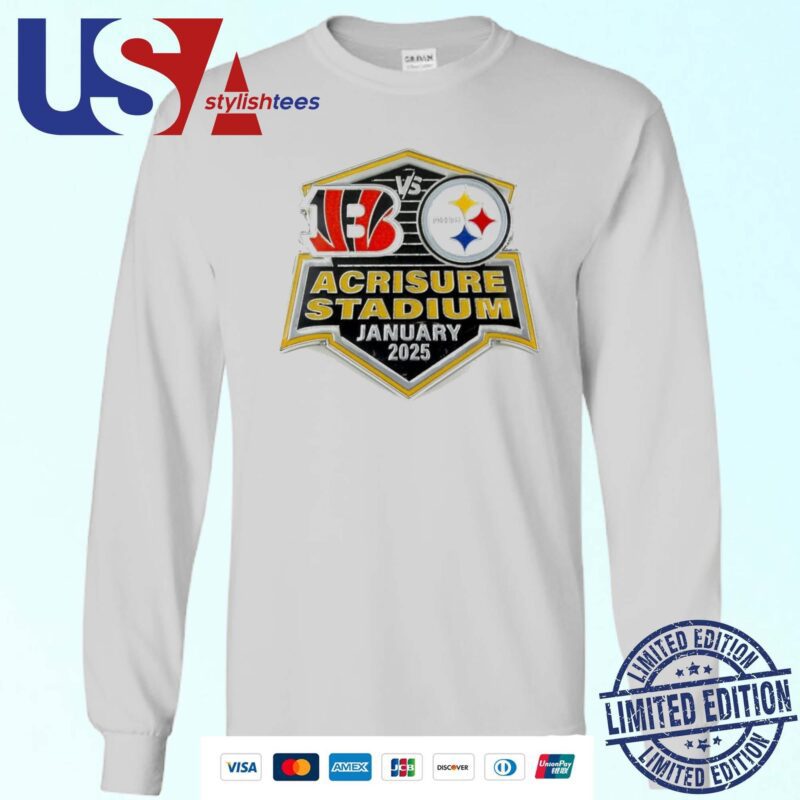 Pittsburgh Steelers Vs Cincinnati Bengals Gameday Acrisure Stadium January 2025 Sweater