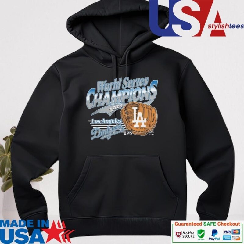 Official Los Angeles Dodgers 2024 World Series Champions Franklin hoodie