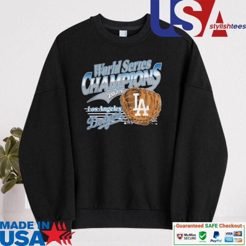 Official Los Angeles Dodgers 2024 World Series Champions Franklin sweater
