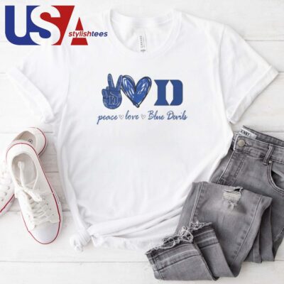Peace Love Duke Blue Devils T-shirt