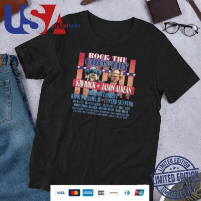 Rock The Country Kid Rock – Jason Aldean Shirt