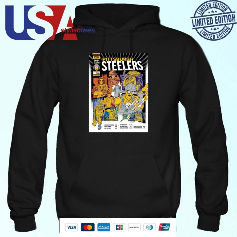 Pittsburgh Steelers Gameday 2024 Season Hoodie