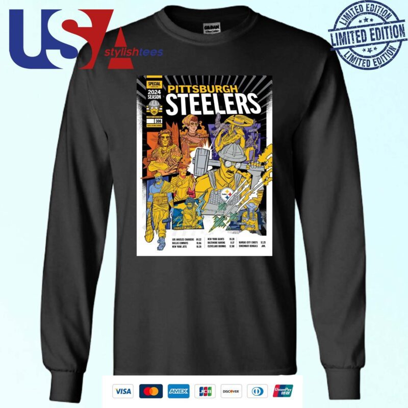 Pittsburgh Steelers Gameday 2024 Season Sweater
