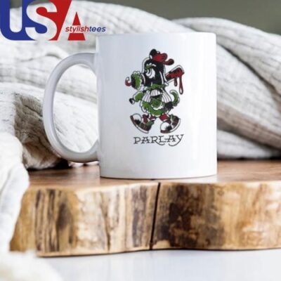 Philadelphia Phillies Phillie Phanatic Parlay Cartoon Mug, Tumbler Mug White 11oz