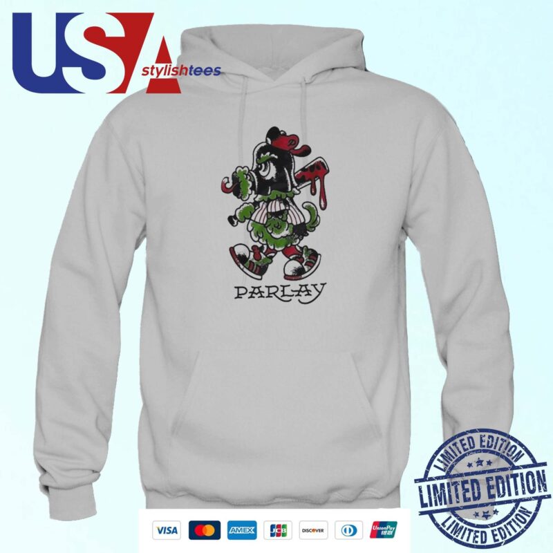 Philadelphia Phillies Phillie Phanatic Parlay Cartoon Hoodie