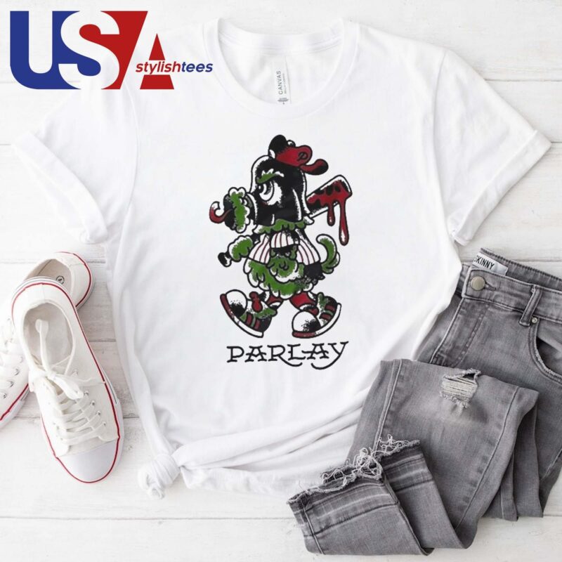 Philadelphia Phillies Phillie Phanatic Parlay Cartoon T-shirt
