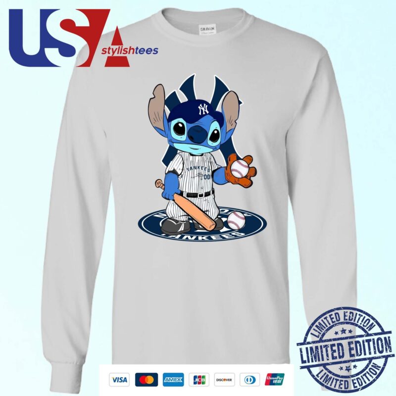 The Stitch Baseball New York Yankees Logo 2024 Sweater