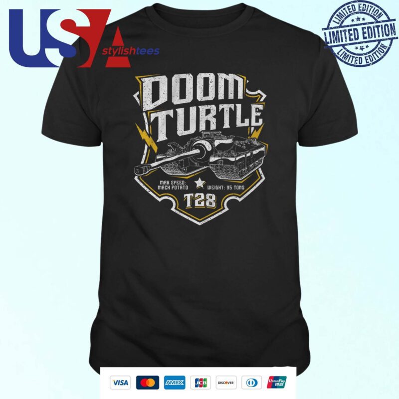 Doom Turtle Mã Speed Mach Potato Weight 95 Tón T28 Shirt