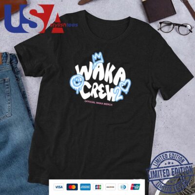 Official Waka Merch Waka Waka Crew Airbrushed Shirt