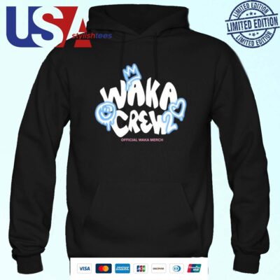 Official Waka Merch Waka Waka Crew Airbrushed Hoodie