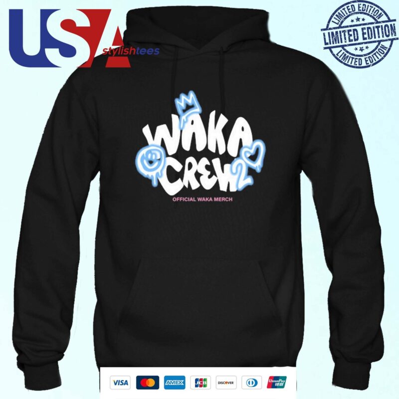 Official Waka Merch Waka Waka Crew Airbrushed Hoodie