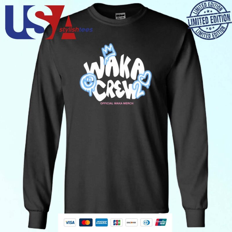 Official Waka Merch Waka Waka Crew Airbrushed Sweater