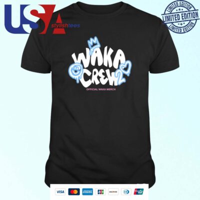 Official Waka Merch Waka Waka Crew Airbrushed T-shirt