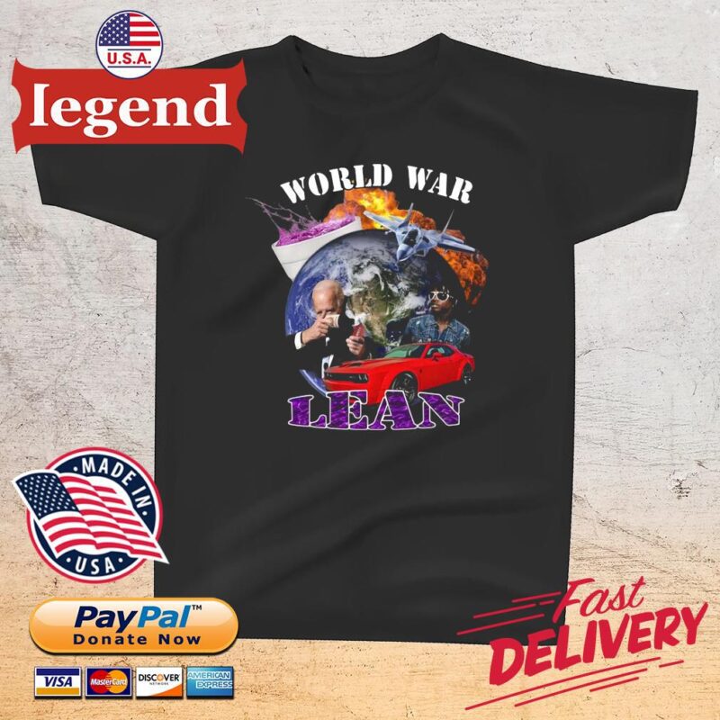 Joe Biden world war lean t-shirt den
