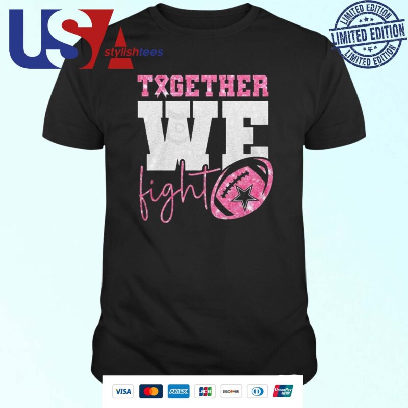 Together We Fight Cancer Dallas Cowboys 2024 T-shirt