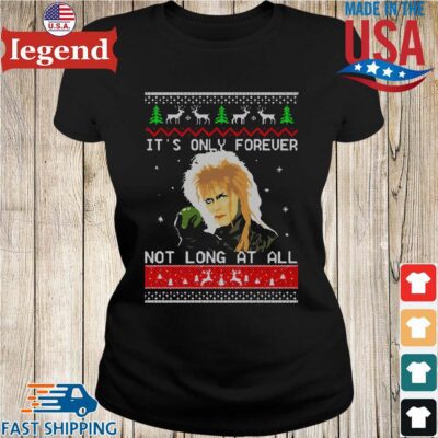 David Bowie it's only forever not long at all Christmas Ladies den-min