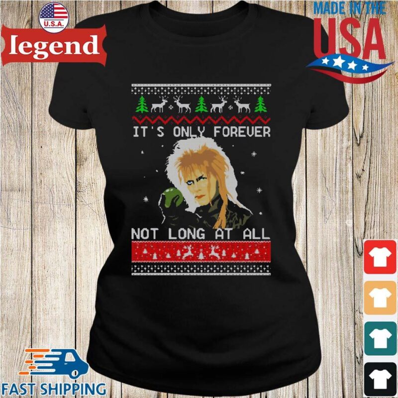 David Bowie it's only forever not long at all Christmas Ladies den-min